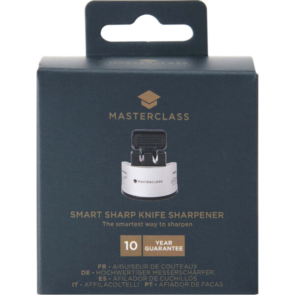 MasterClass Smart Sharp Dual Knife Sharpener Silver