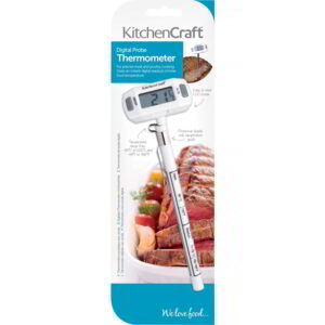 KitchenCraft Digital Probe Thermometer -45 to 200 deg C