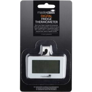 MasterClass Digital Fridge Thermometer -19 to 50 deg C