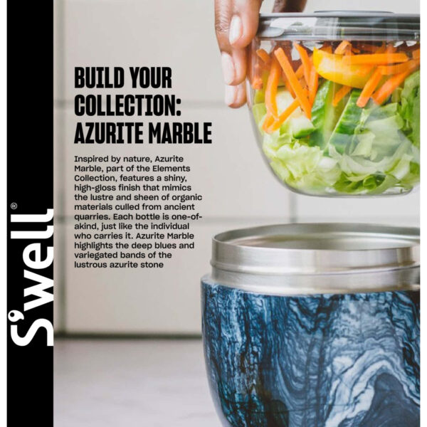 S'well Azurite Marble - Eats 636ml