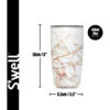S'well Calacatta Gold - Tumbler 530ml
