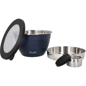 S'well Azurite - Salad Bowl Set 1900ml