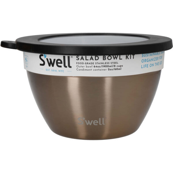 S'well Pyrite - Salad Bowl Set 1900ml