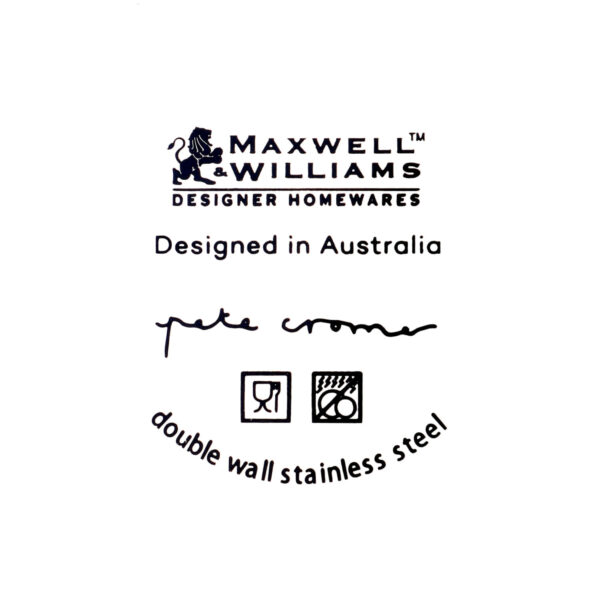 Maxwell & Williams Pete Cromer Double Walled Bottle Owl 500ml