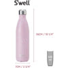 S'well Lavender Swirl - Water Bottle 500ml