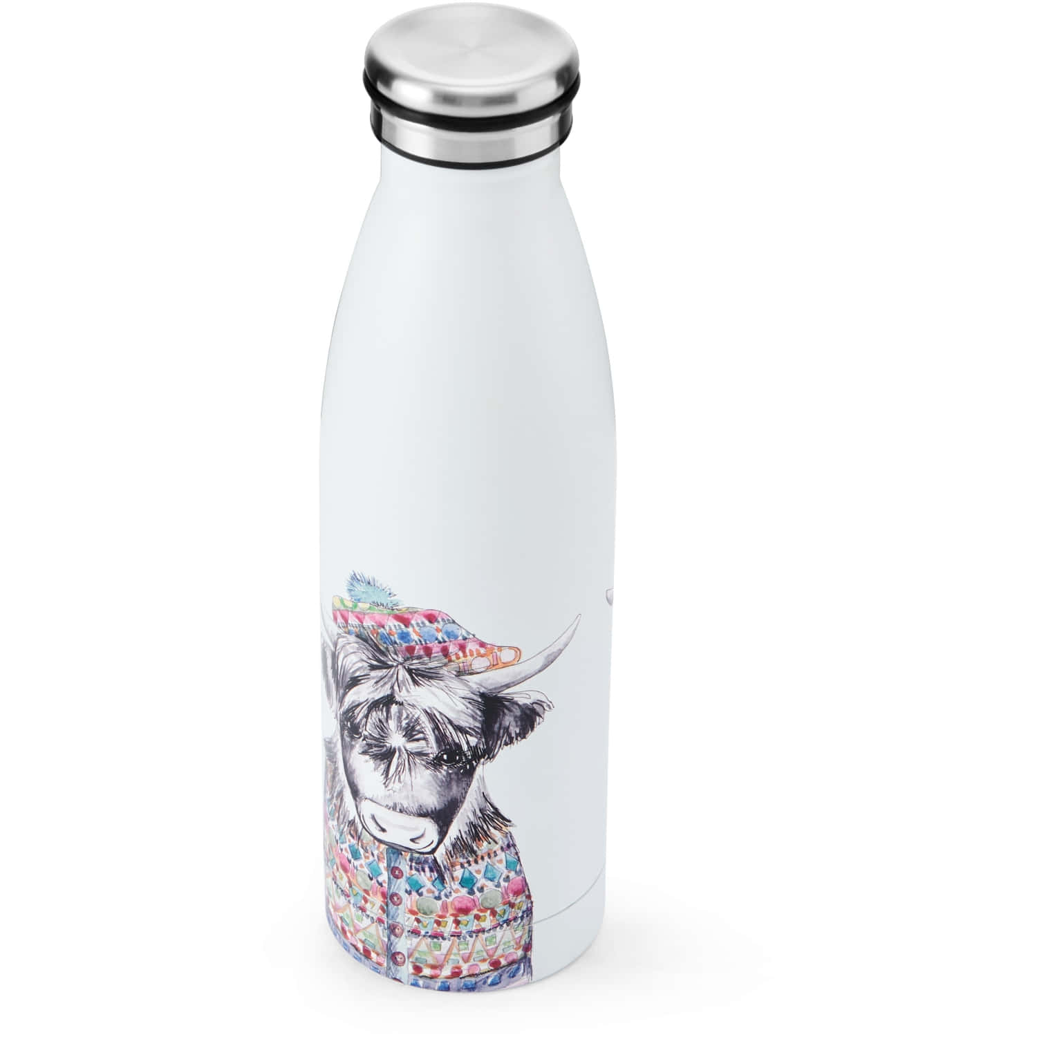 Mikasa x Tipperleyhill 500ml Water Bottle Cow