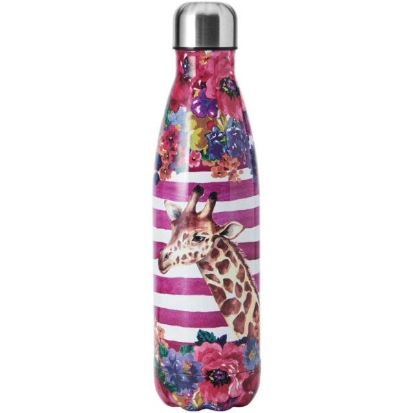 Mikasa Wild At Heart 500ml Water Bottle Giraffe
