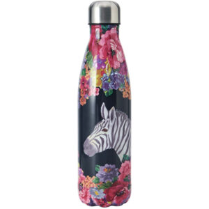 Mikasa Wild At Heart 500ml Water Bottle Zebra