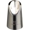 KitchenCraft Sweetly Does It Stainless Steel Medium Icing Nozzle Ruffle 24mm/18mm