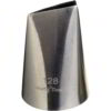KitchenCraft Sweetly Does It Stainless Steel Large Icing Nozzle Petal 35mm/24mm