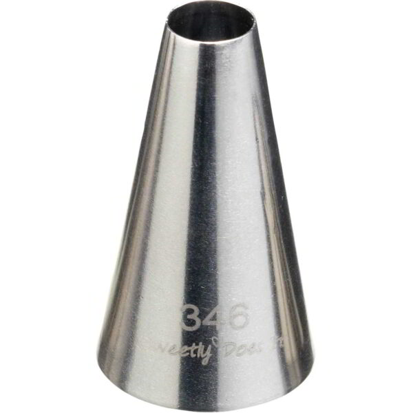 KitchenCraft Sweetly Does It Stainless Steel Medium Icing Nozzle Round 24mm/10mm