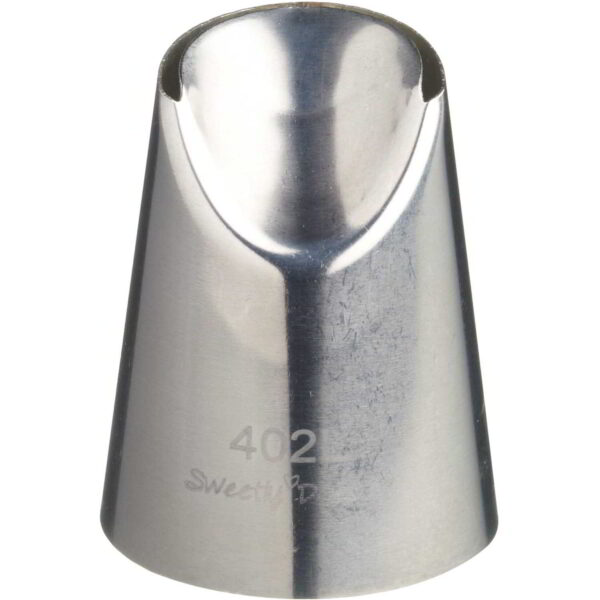 KitchenCraft Sweetly Does It Stainless Steel Large Icing Nozzle Ruffle 35mm/25mm