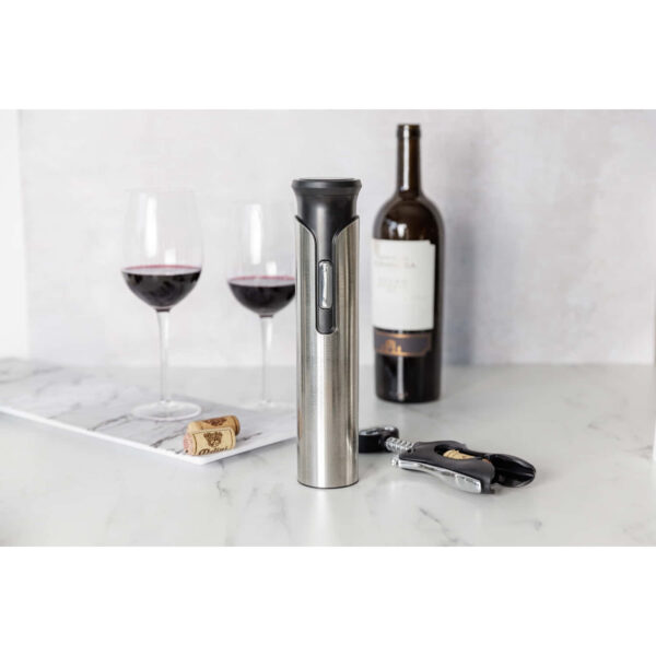 BarCraft Stainless Steel Electric Corkscrew