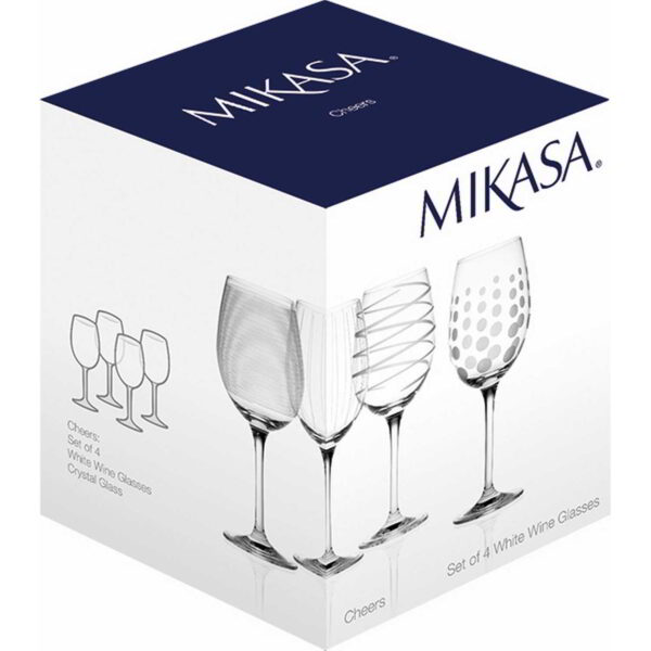 Veiniklaasid 450ml 4tk 'white wine' Mikasa