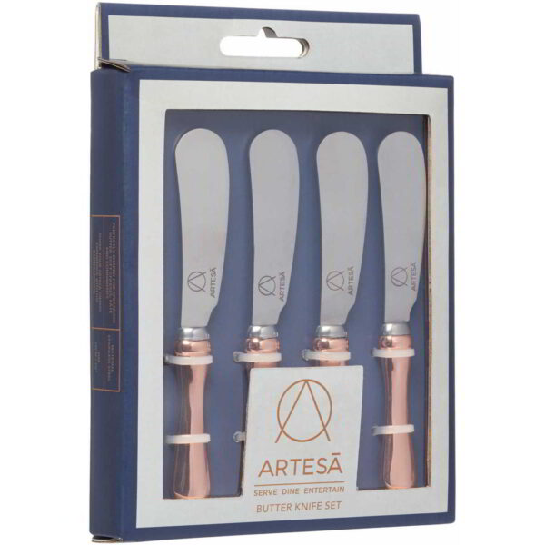 Artesa Stainless Steel Butter Knife Set