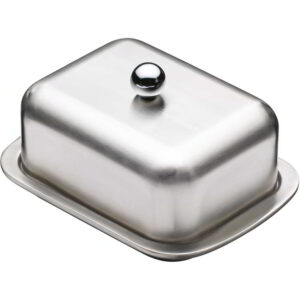 MasterClass Deep Double Walled Insulated Butter Dish and Cover